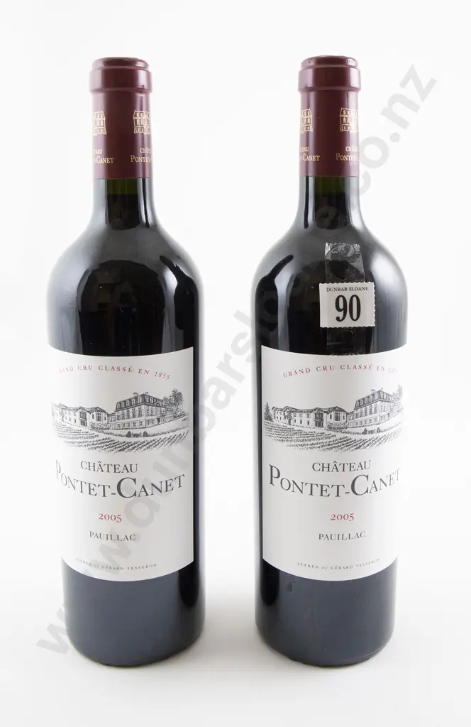 2 bottles Chateau Pontet-Canet Pauillac 2005 Image 1++