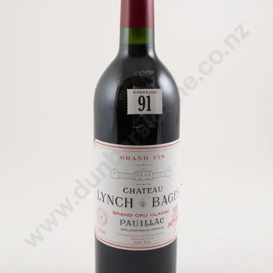 1 bottle Chateau Lynch Bages Grand Cru Classe Pauillac 2000