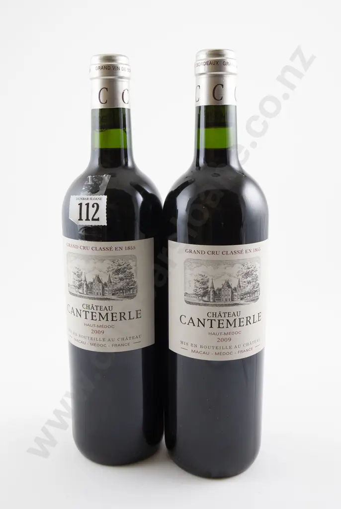 2 bottles Chateau Cantmerle Haut-Medoc 2009 Image 1++