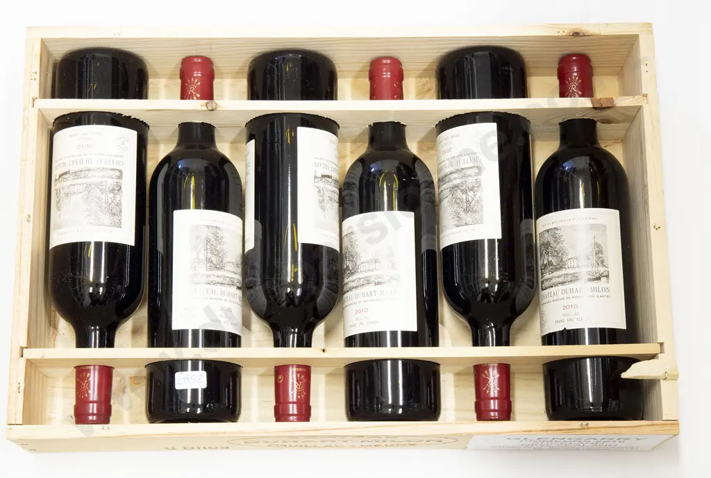 1 crate (6 bottles) Chateau Duhart-Milon Grand Cru Classe Pauillac 2010 Image 1++