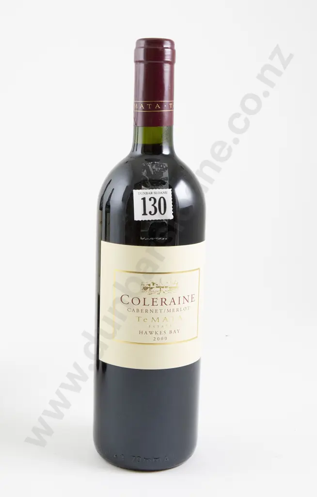 1 bottle Te Mata Estate Coleraine Cabernet/Merlot 2000 Image 1++