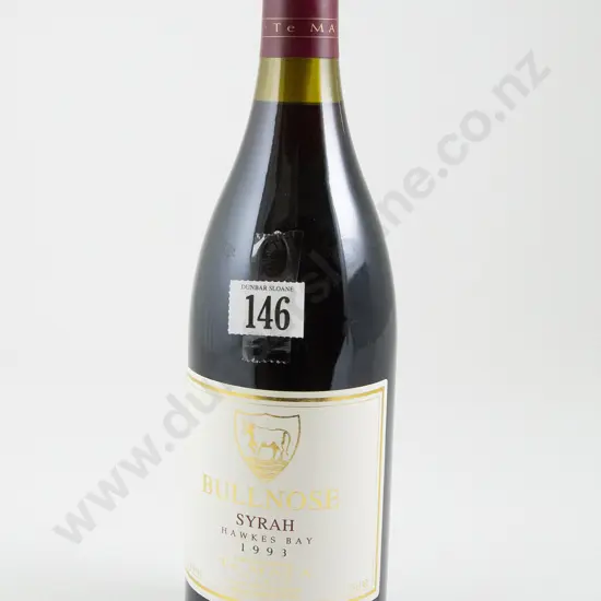 1 bottle Te Mata Estate Bullnose Syrah 1993