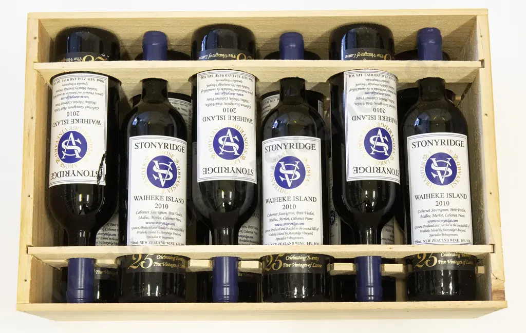 12 bottles Stonyridge Waiheke Island Larose 2010 Image 1++
