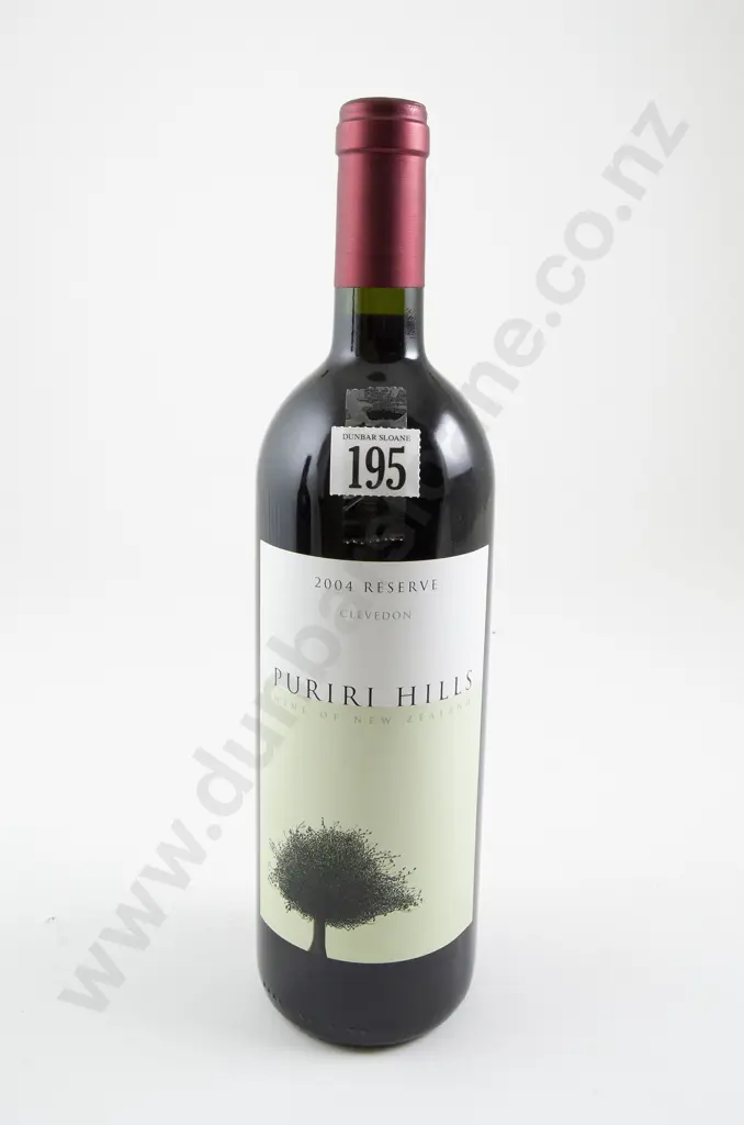 1 bottle Puriri Hills Reserve 2004 Image 1++