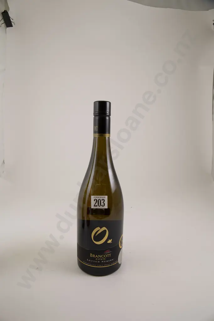 1 bottle Brancott Estate Letter Series "O" Omaka Marlborough Chardonnay 2017 Image 1++
