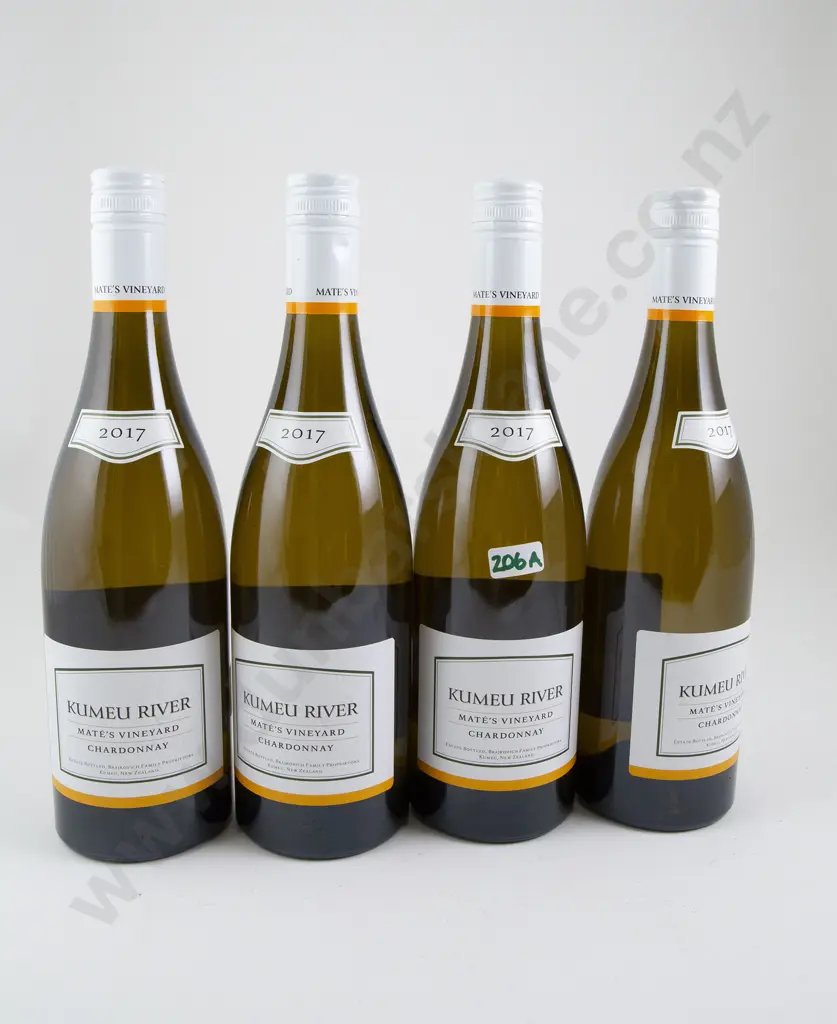 4 bottles Kumeu River Mates Vineyard Chardonnay 2017 Image 1++