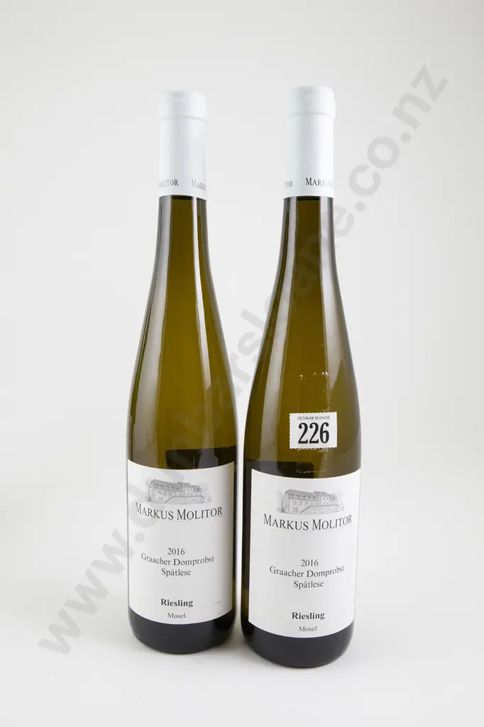 2 bottles Markus Molitor Graacher Domprobst Riesling Spatlese 2016 Image 1++