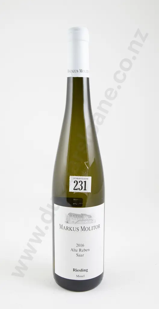 1 bottle Markus Molitor Alte Reben (very old vines) Saar Riesling 2016 Image 1++