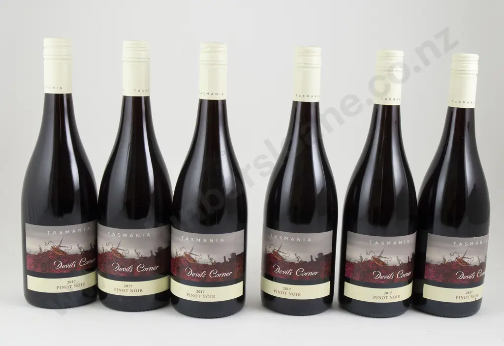 6 bottles Devil's Corner Tasmania Pinot Noir 2017 Image 1++