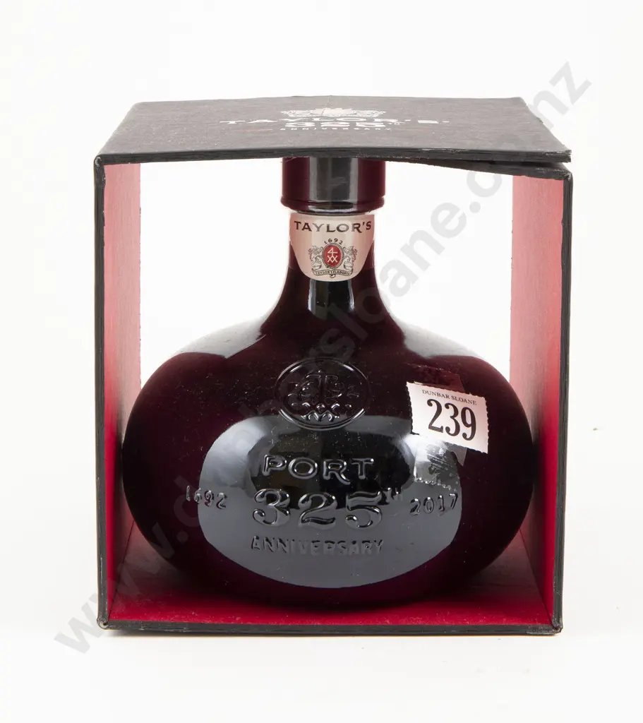 1 bottle (presentation boxed) Taylors 325th Anniversary Limited Edition Reserve Port containing best barrels of 10 Image 1++
