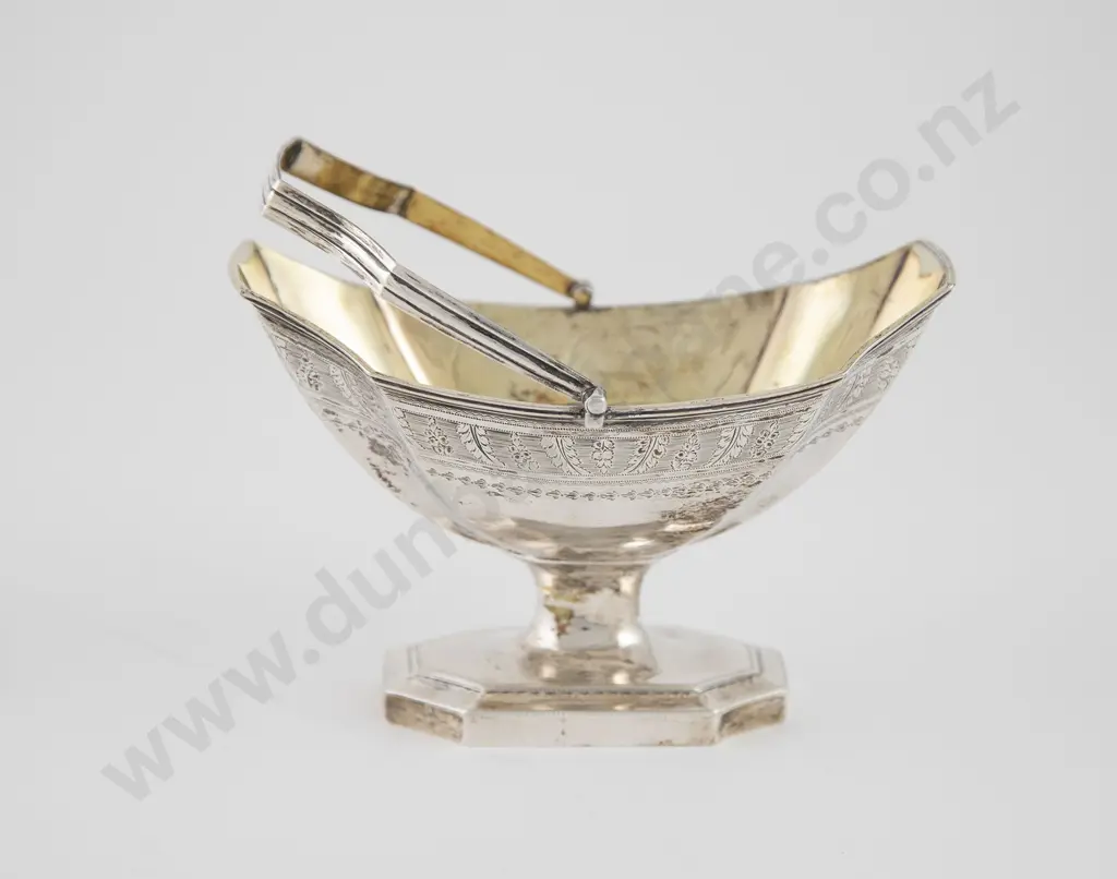 Geo III S/S Sugar Basket Image 1++