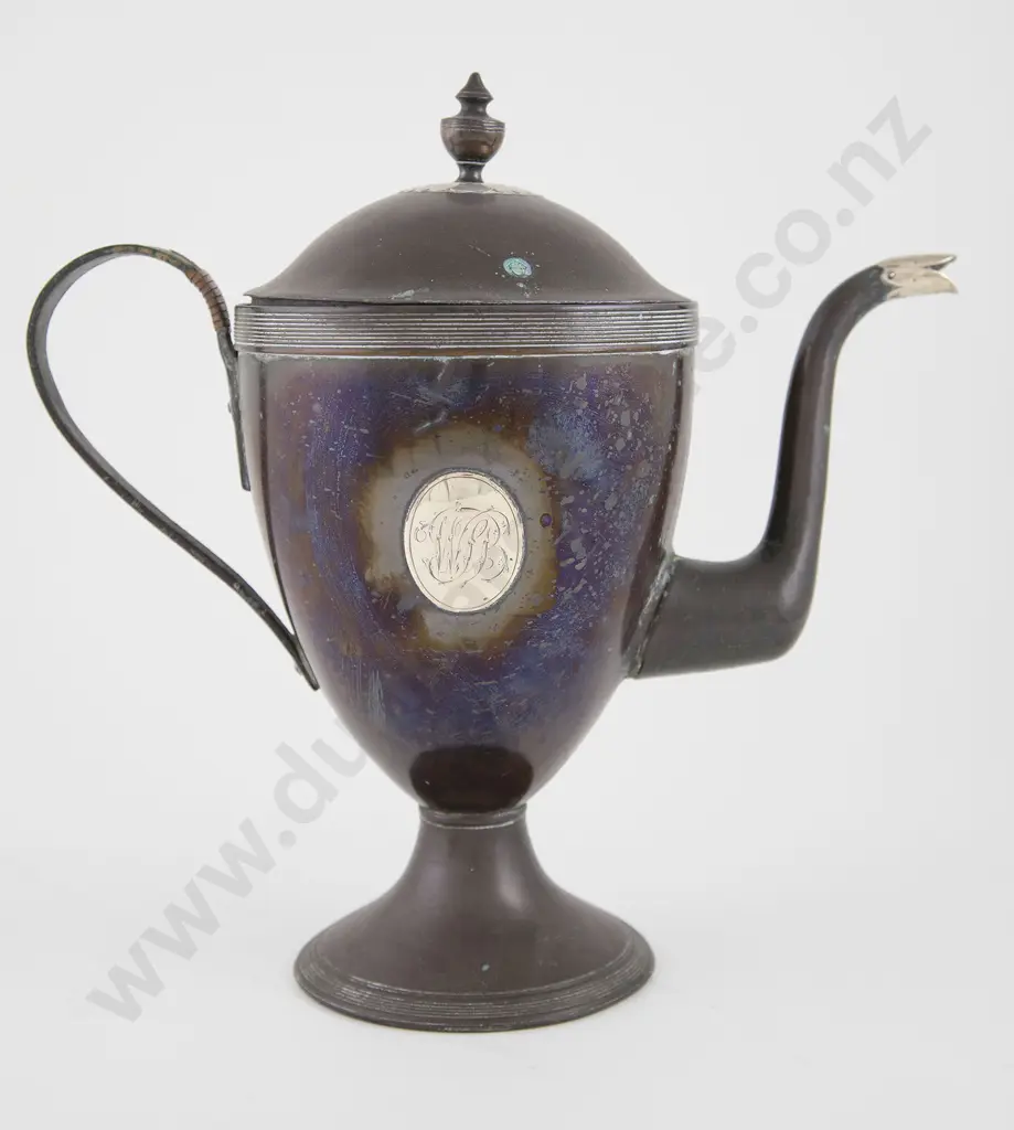 Regency Sheffield Plate Coffee Pot Image 1++
