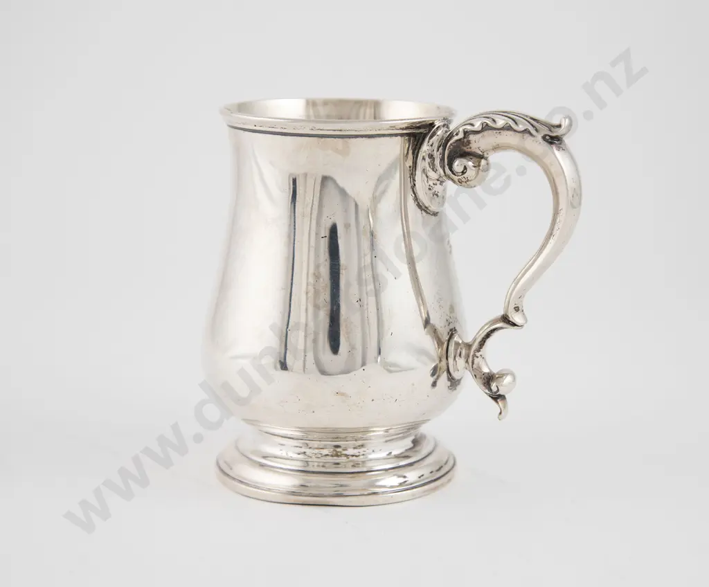 Vict S/S Footed Baluster Tankard Image 1++
