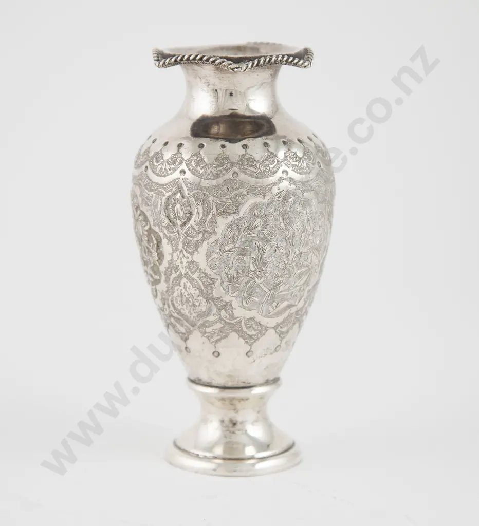 Iranian Silver Vase Image 1++