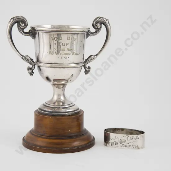 Small S/P Prize Cup & Oval Napkin Ring