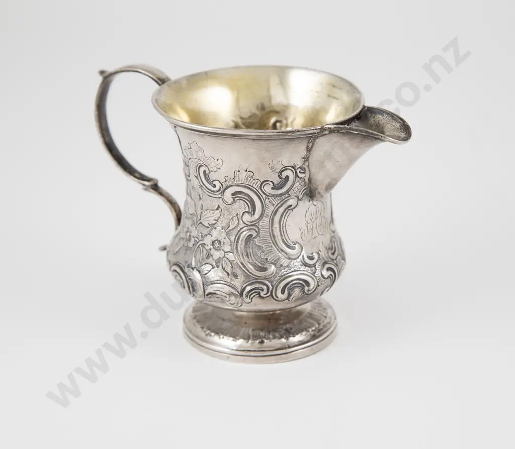 Victorian S/S Cream Jug Image 1++
