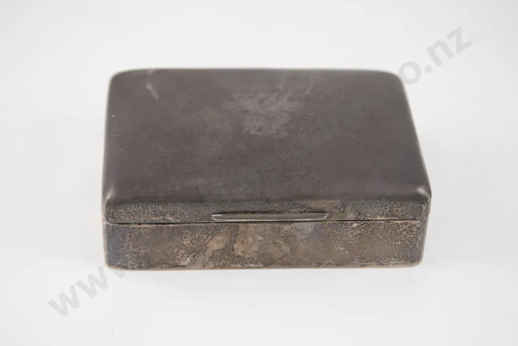 Edw VII S/S Cigarette Box Image 1++