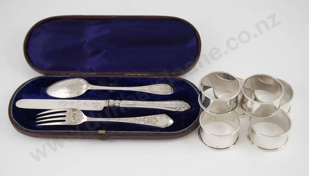 Composed S/S Three Piece Christening Set Image 1++