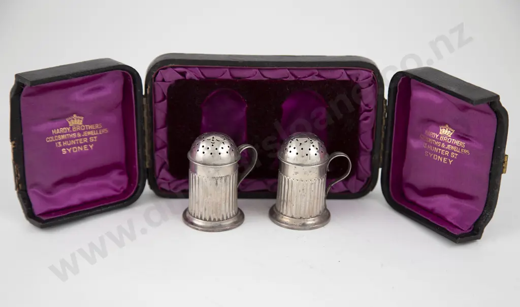 Cased Pair S/S Pepperettes Image 1++