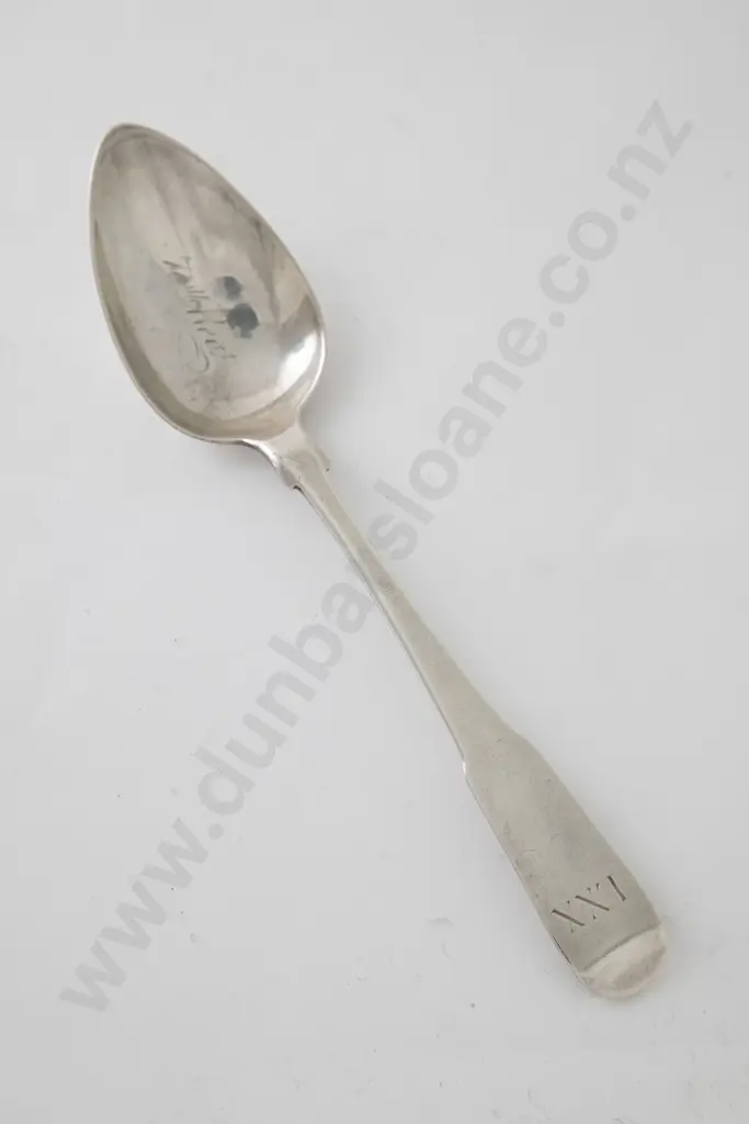 An Interesting Geo III Scottish S/S Teaspoon Image 1++