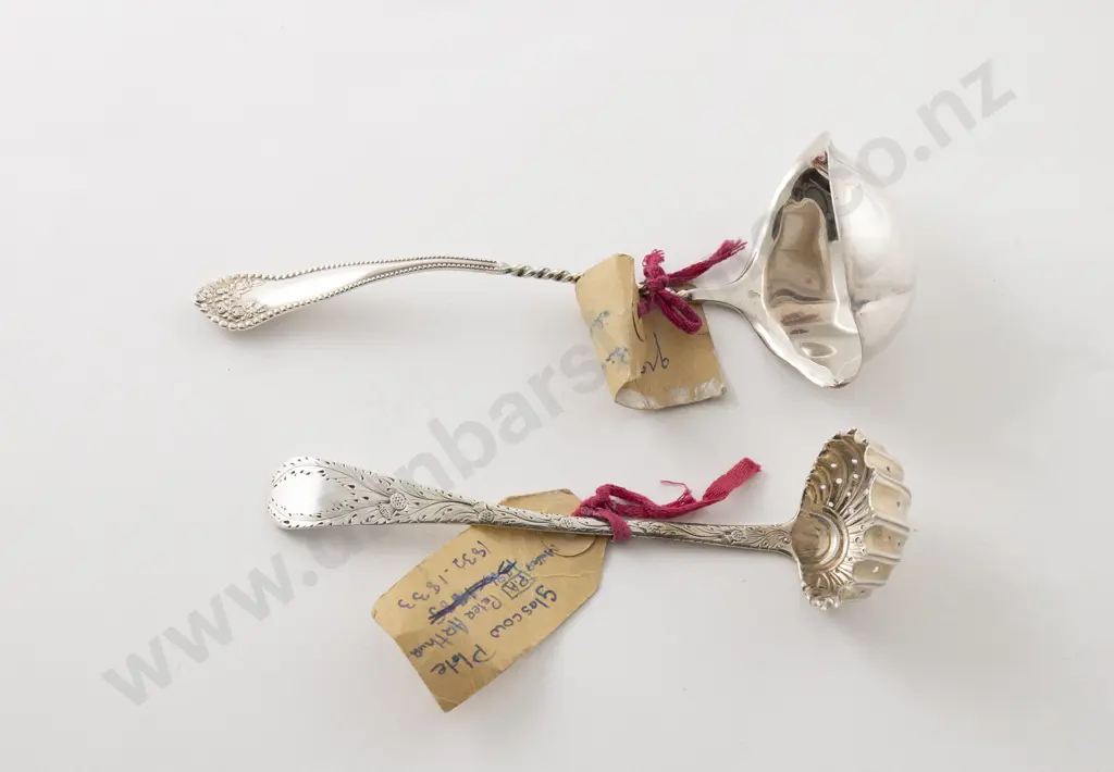 Wm IV Scottish S/S Sifter Ladle Image 1++