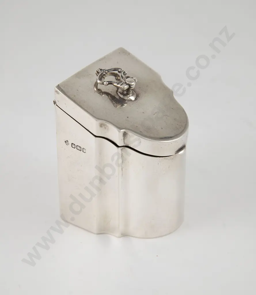 Victorian S/S Tea Caddy Image 1++