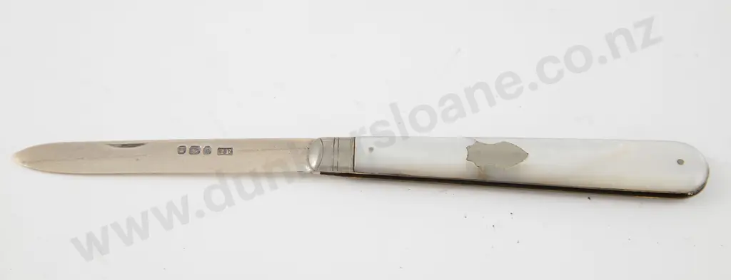 MOP Handled S/S Bladed Fruit Knife Image 1++