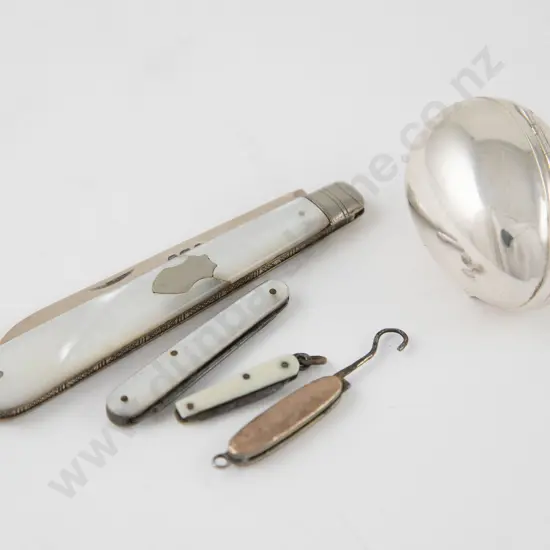 MOP Handled S/S Bladed Fruit Knife