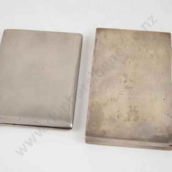 Geo V & Geo VI S/S Cigarette Cases
