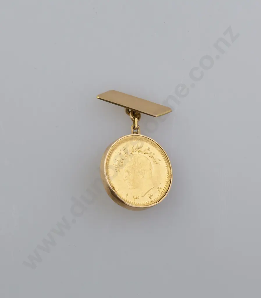 Iran 1/4 Pahlavi Gold Coin Image 1++