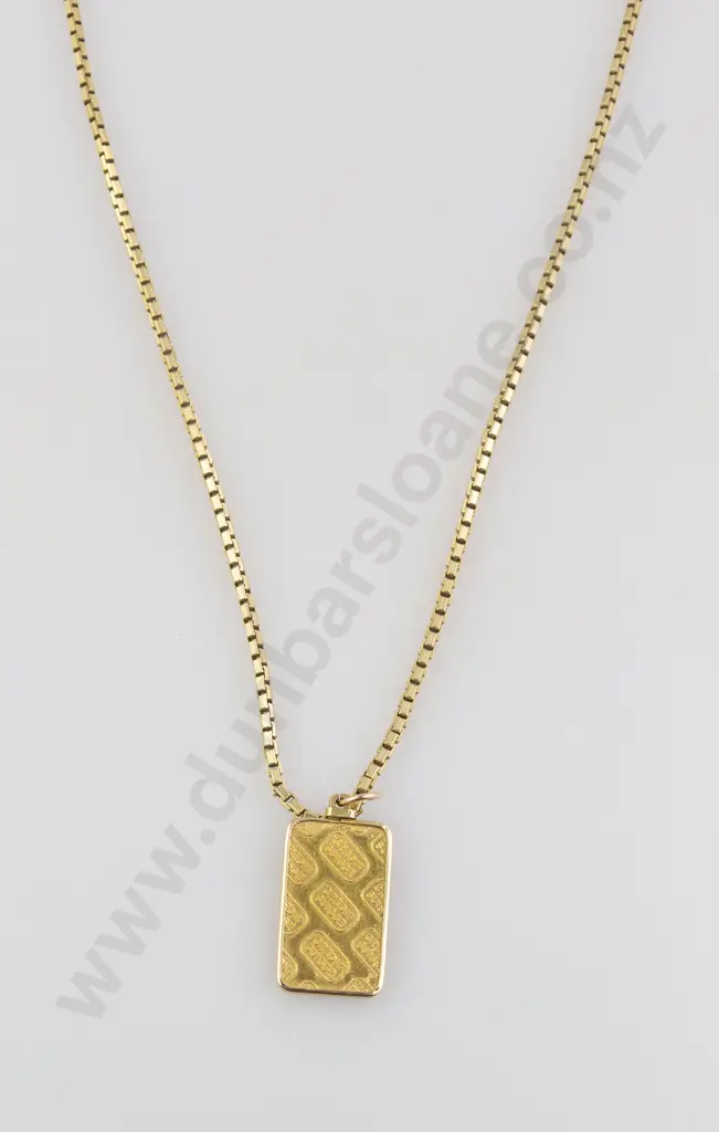 Credit Suisse 5gm Fine Gold 999.9 Pendant Image 1++