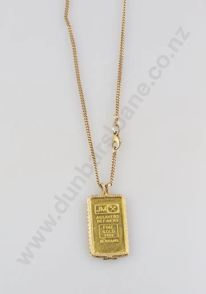 10gm Fine Gold 999.9 Pendant Image 1++
