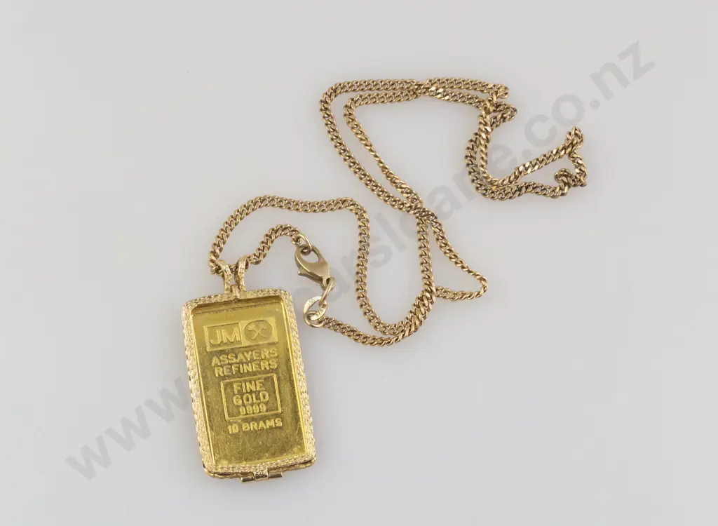 10gm Fine Gold 999.9 Pendant Image 1++