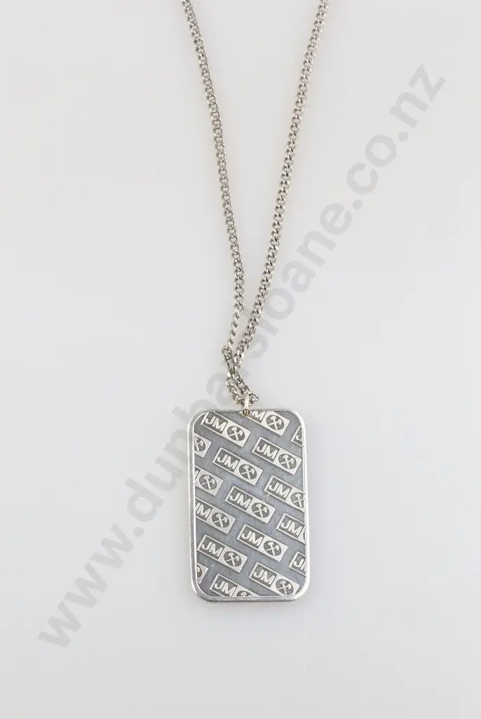 Fine Silver .999 1/2 Ounce Troy Pendant Image 1++