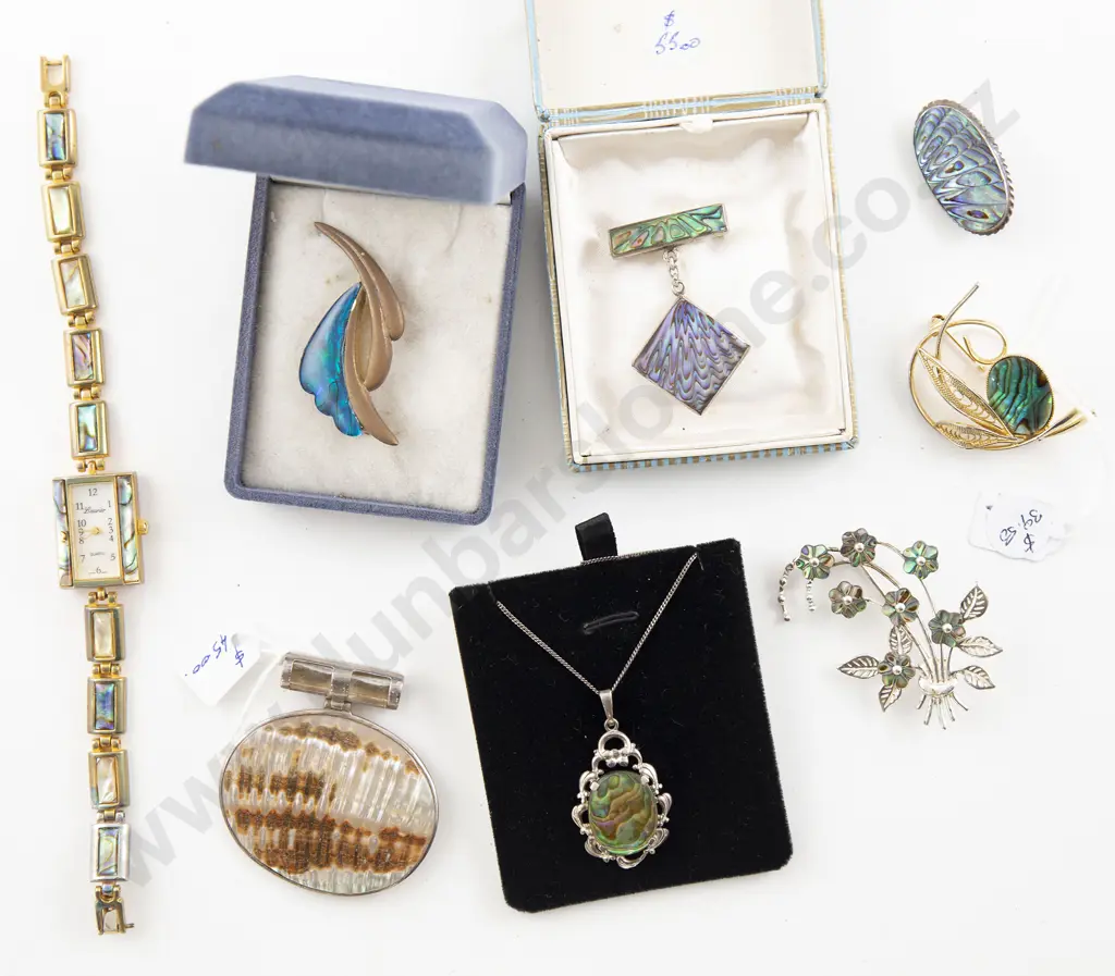 Vintage Paua Jewellery Image 1++