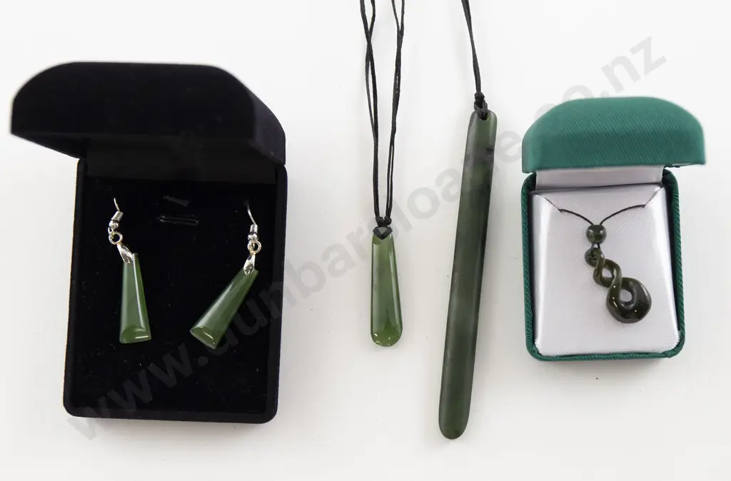 Greenstone Drop Pendant Image 1++