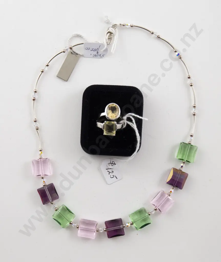 S/S Crystal Necklace Image 1++