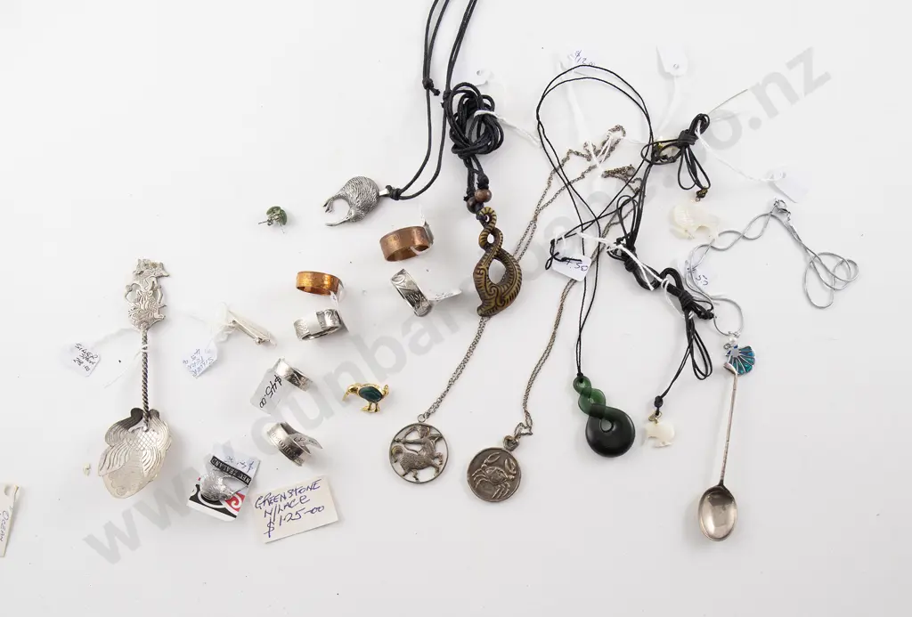 Collection Various Silver and Metal Jewellery Image 1++