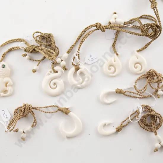 NZ Carved Bone Jewellery