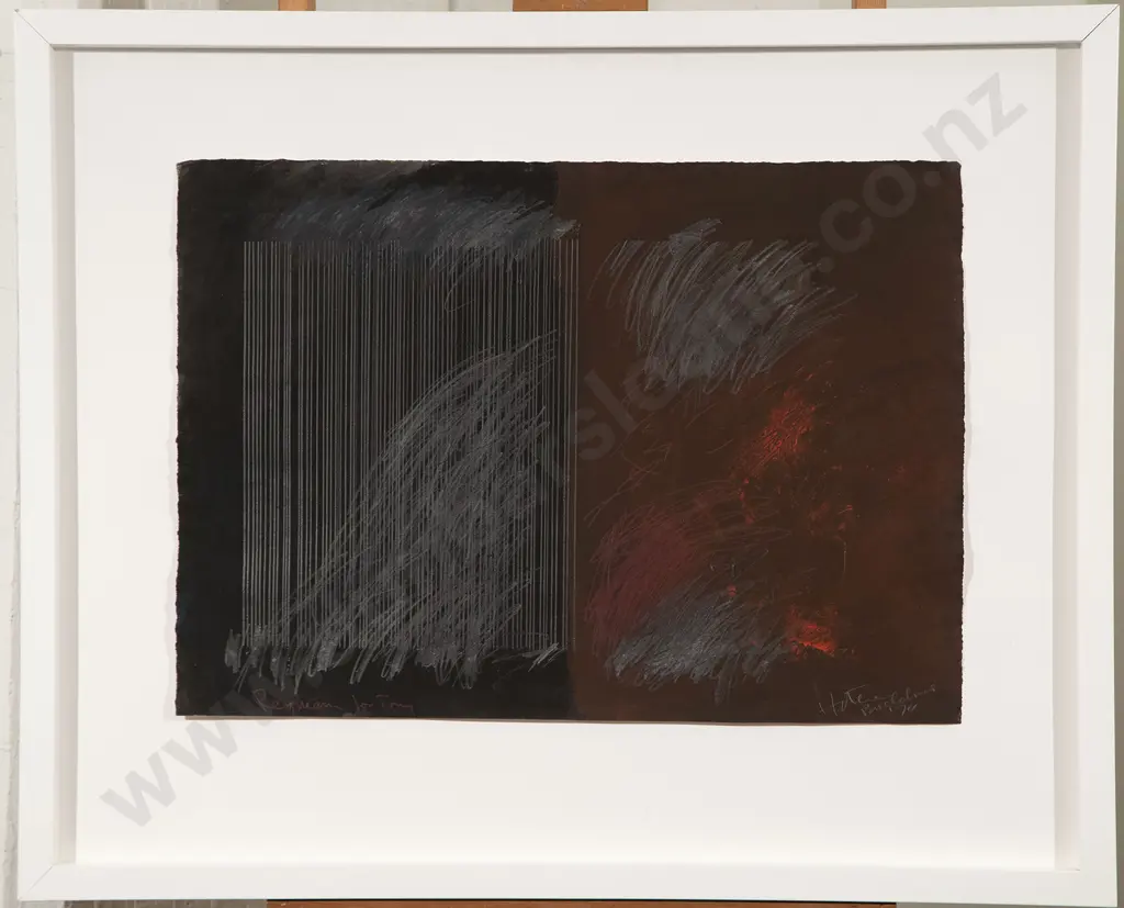 Ralph Hotere -  Requiem for Tony Watson Image 1++