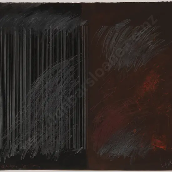 Ralph Hotere -  Requiem for Tony Watson
