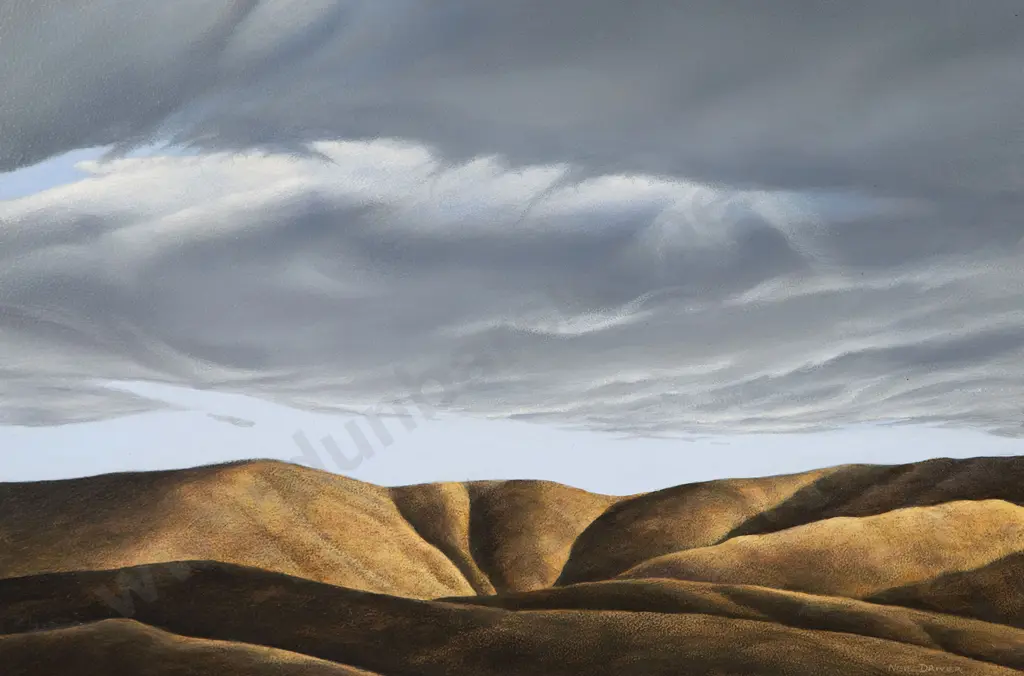 Neil Driver - Foothills and Sky - Mount Ida Image 1++