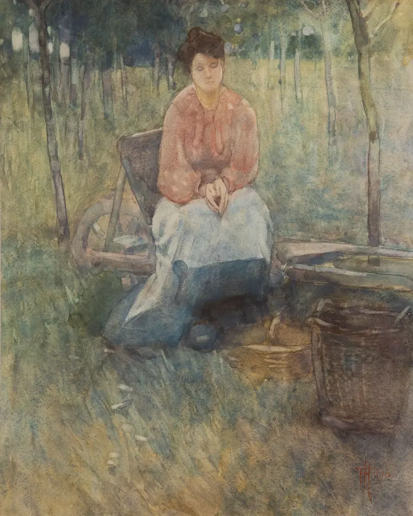 Frances Hodgkins - Seated Woman Image 1++