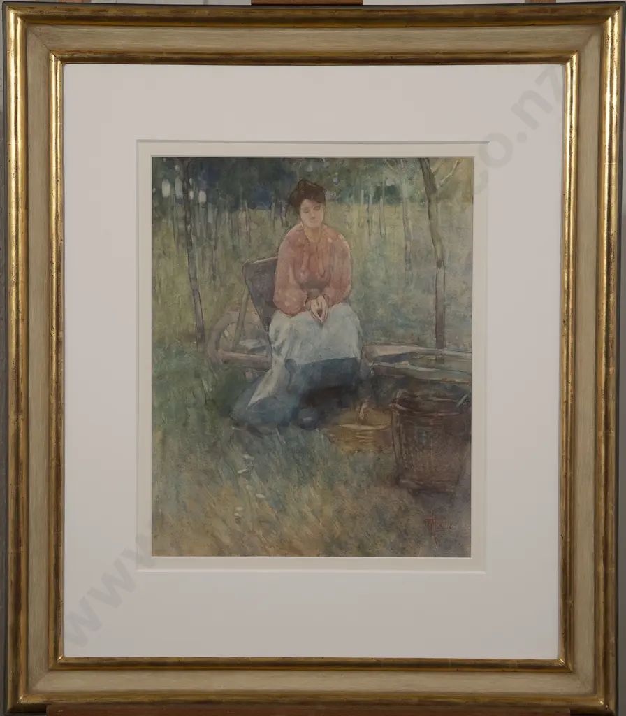 Frances Hodgkins - Seated Woman Image 1++