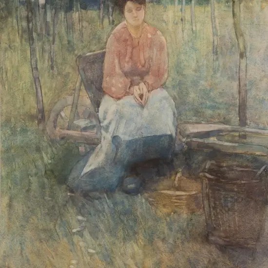 Frances Hodgkins - Seated Woman