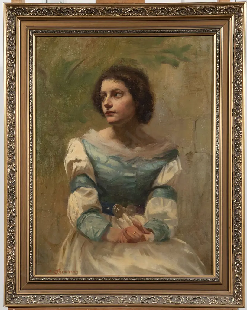 Sydney Lough Thompson - The Blue Girl Image 1++