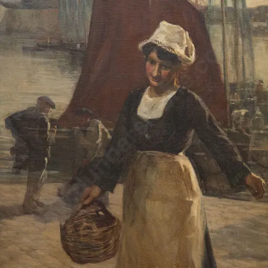 Sydney Lough Thompson - Breton Fisherwoman Concarneau