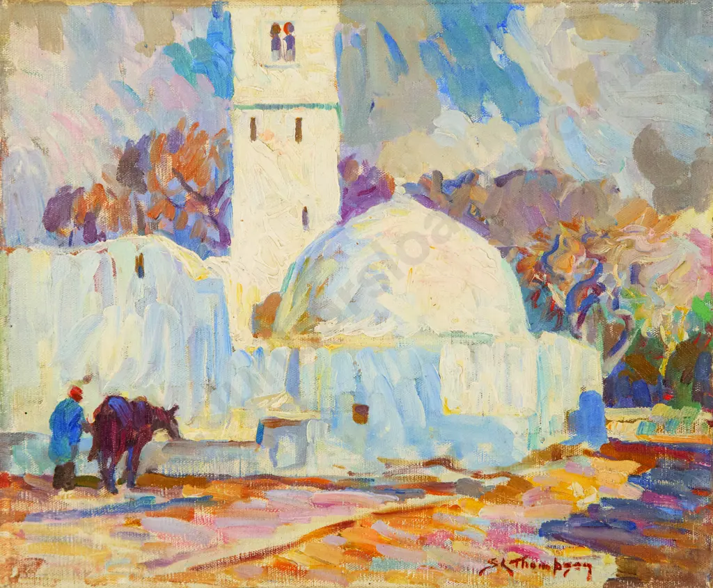 S L Thompson - Mosque at Nabeul Image 1++