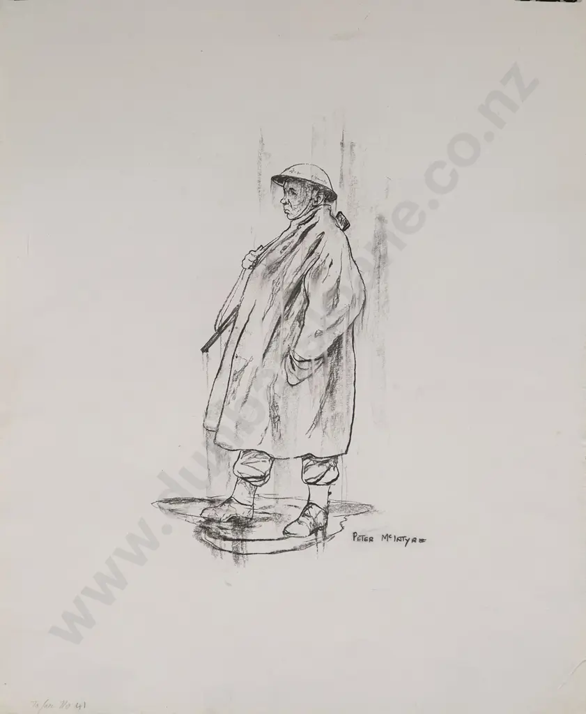 Peter McIntyre - 'Rain and thoughts of home' Image 1++