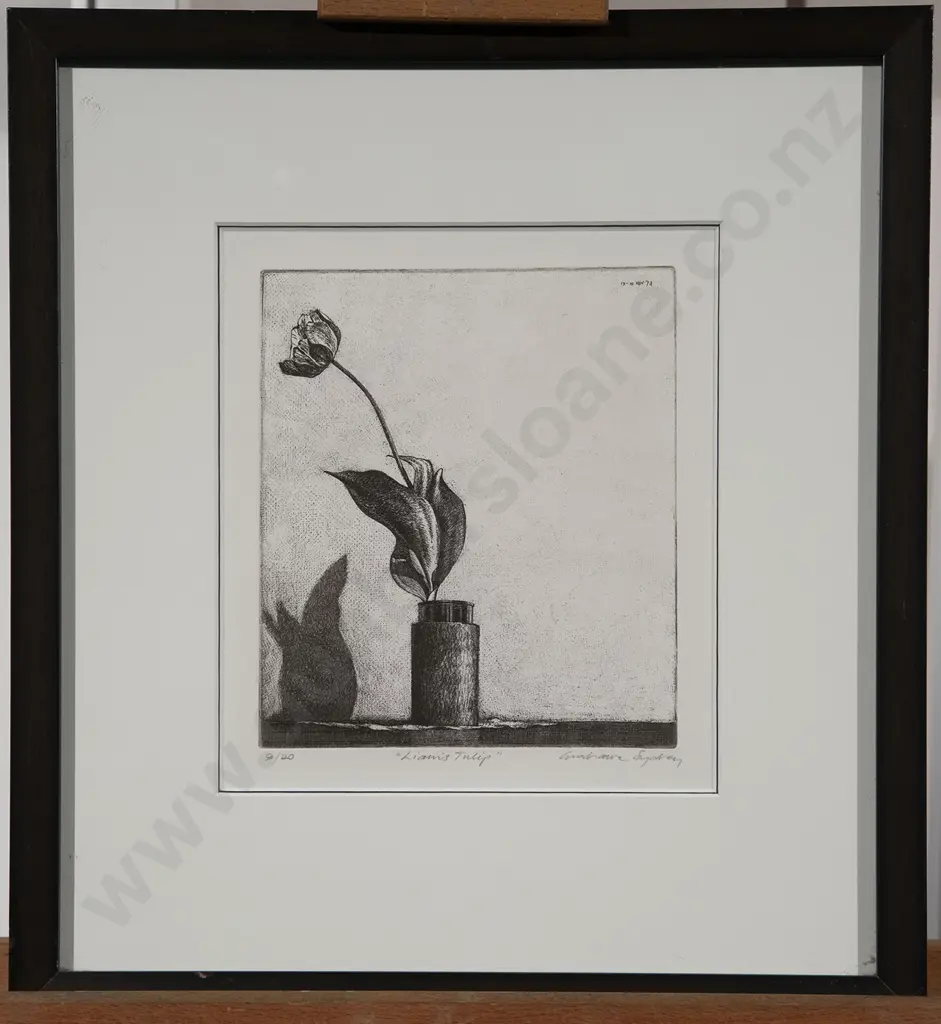 Grahame Sydney - Liam's Tulip Image 1++